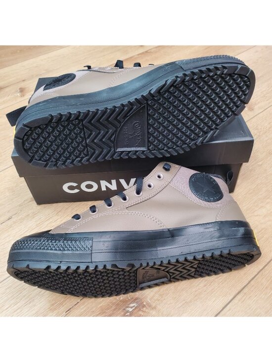 Converse CTAS Malden Street Boot Mid Mens 12 Taupe Water Repellent Lined A14619C main image 6